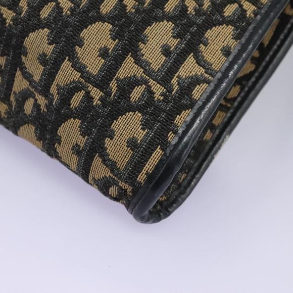 Christian Dior Trotter Canvas Shoulder Bag Navy Auth 115333 - Picture 14 of 16